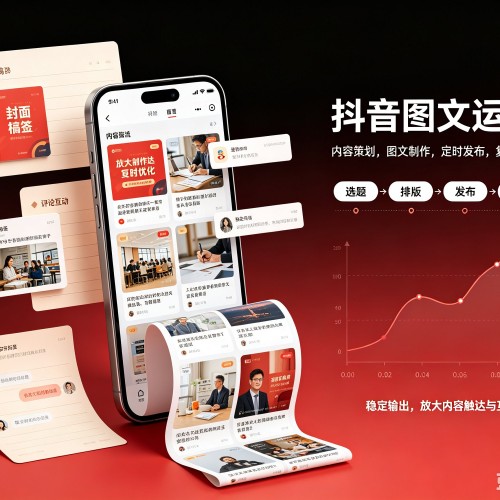 石柱抖音图文代运营服务